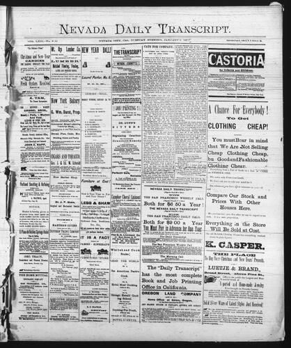 Click to view January 3, 1893 January 3, 1893