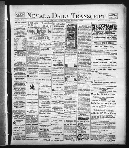 November 1, 1889