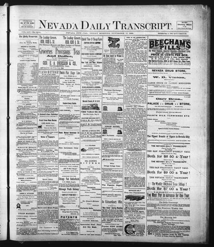 November 15, 1889