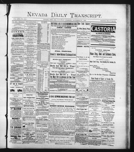 November 19, 1892