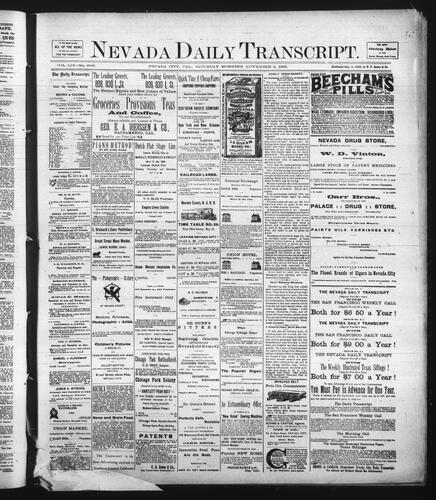 November 2, 1889
