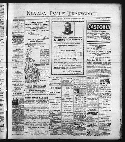 November 21, 1891