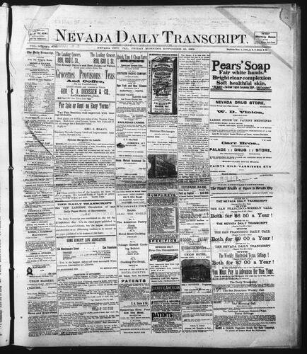 November 22, 1889