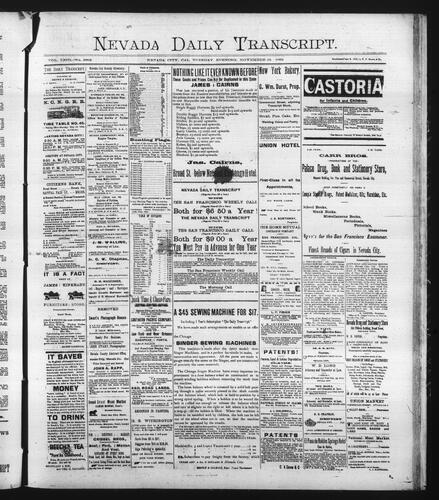 November 22, 1892