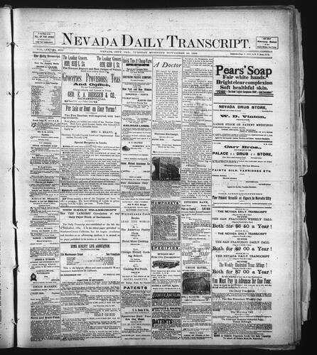 November 26, 1889