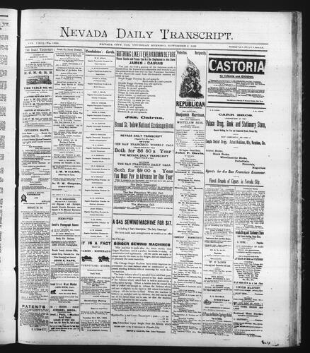 November 3, 1892