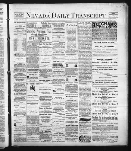 November 7, 1889