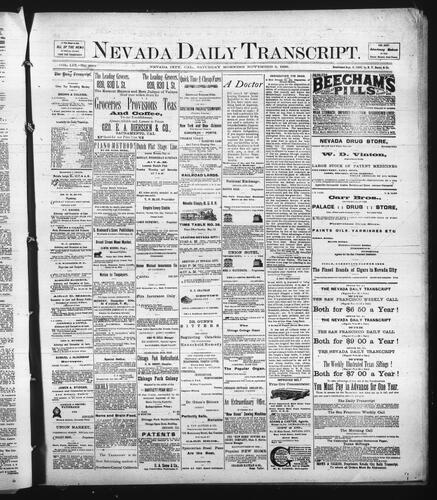 November 9, 1889