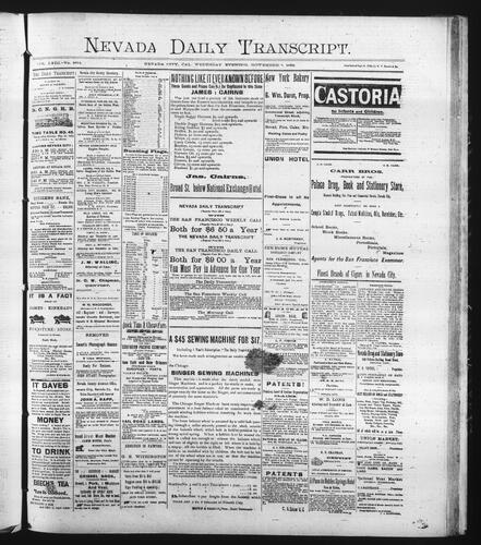November 9, 1892