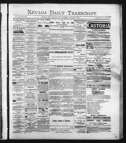 October 1, 1892