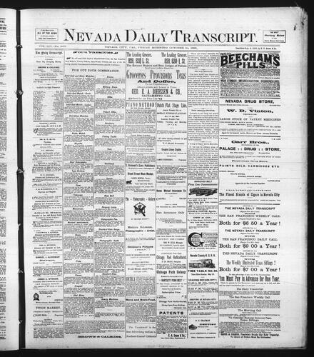 October 25, 1889