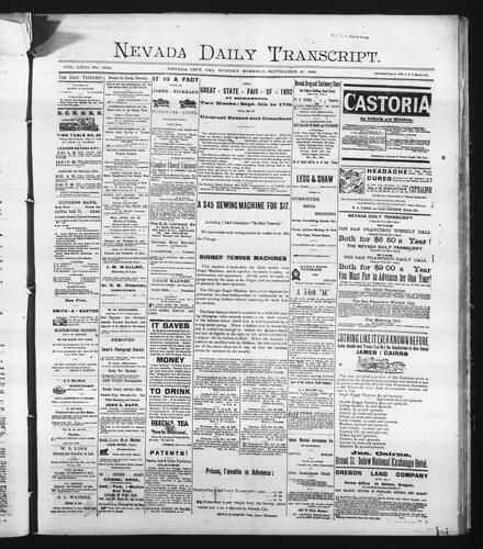 September 26, 1892