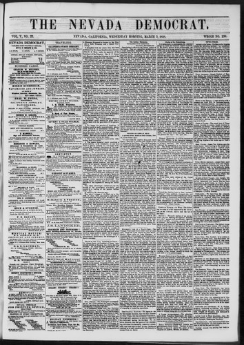March 3, 1858