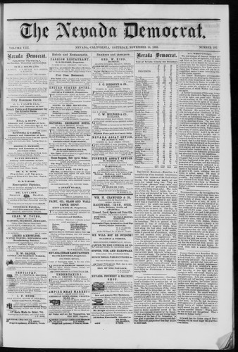 November 10, 1860