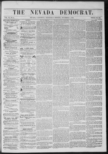 November 3, 1858
