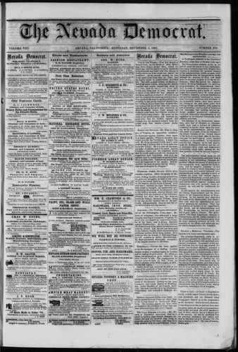 November 3, 1860