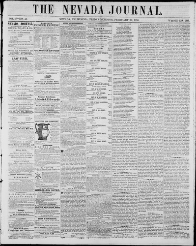 February 22, 1856