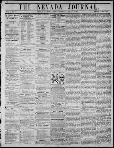 Click to view January 2, 1857 January 2, 1857