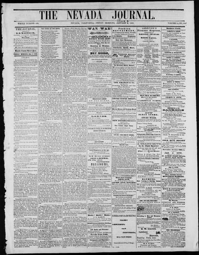 Click to view January 6, 1860 January 6, 1860