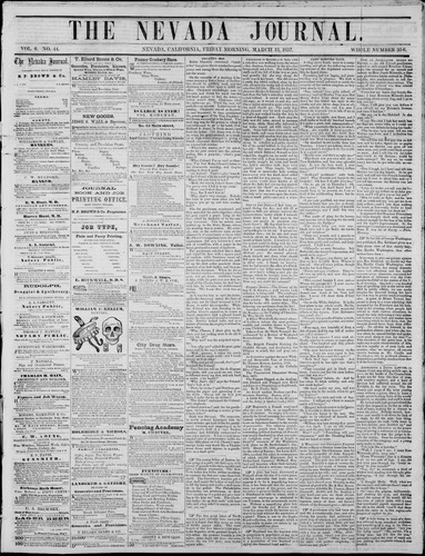 March 13, 1857