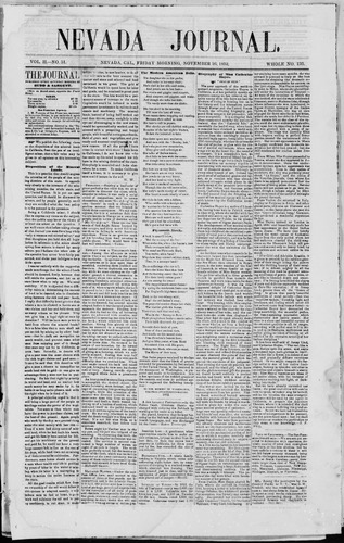 November 26, 1852