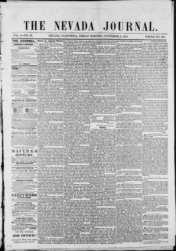 November 3, 1854