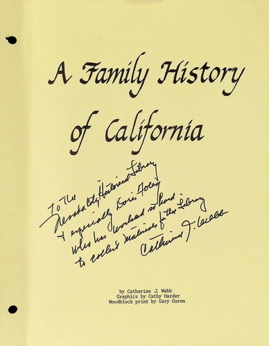 A Family History of California - The Rolfe Family (PH 19-2)(1975)