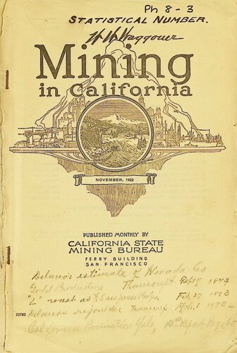 Mining In California (PH 8-3)(1922)