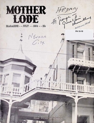Mother Lode Magazine (PH 19-10)(July 1954)