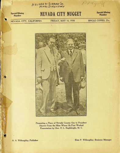 Nevada City Nugget Special Mining Number (PH 16-1b)(05-16-1930)