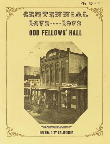 Odd Fellows' Hall Centennial (PH 15-3)(1973)