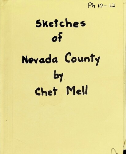 Sketches of Nevada County (PH 10-12)(06-16-1970)