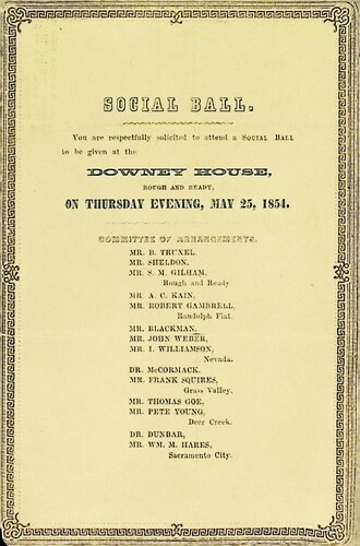 Social Ball Invitation (PH 9-15)(05-25-1854)