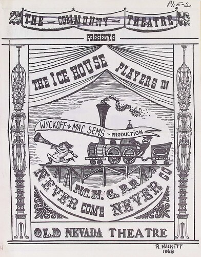 The Ice House Players in NCNGRR Never Come Never Go (PH 5-2)(1968)
