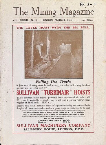 The Mining Magazine (PH 2-11)(1925)