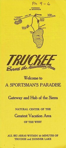 Truckee Serves the Mountain Area (PH 9-6)(Not Dated)