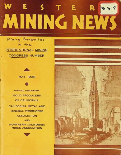 Western Mining News (PH 16-9)(May 1938)