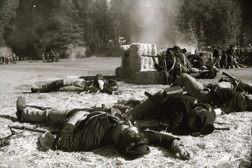 Click to see PIC 7-CARTER 49-18 of Civil War Battle Reenactment at Pioneer Park (PIC 7-CARTER 49)