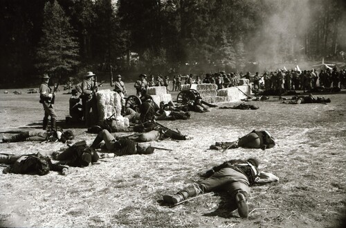 Click to see PIC 7-CARTER 49-21 of Civil War Battle Reenactment at Pioneer Park (PIC 7-CARTER 49)