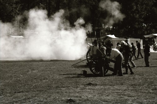 Click to see PIC 7-CARTER 49-31 of Civil War Battle Reenactment at Pioneer Park (PIC 7-CARTER 49)