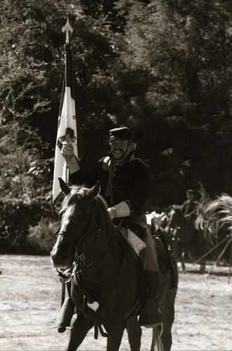 Click to see PIC 7-CARTER 49-32 of Civil War Battle Reenactment at Pioneer Park (PIC 7-CARTER 49)