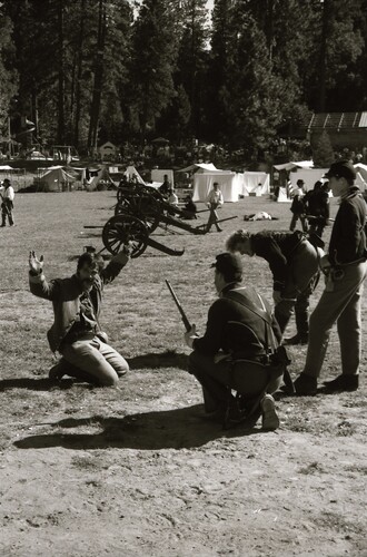 Click to see PIC 7-CARTER 49-63 of Civil War Battle Reenactment at Pioneer Park (PIC 7-CARTER 49)