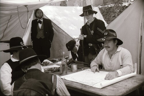 Civil War Reenactment at Pioneer Park for Constitution Day (PIC 7-CARTER 50)