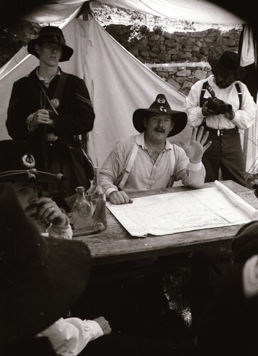 Click to see PIC 7-CARTER 50-5 of Civil War Reenactment at Pioneer Park for Constitution Day (PIC 7-CARTER 50)