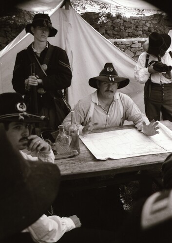 Click to see PIC 7-CARTER 50-6 of Civil War Reenactment at Pioneer Park for Constitution Day (PIC 7-CARTER 50)