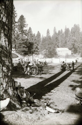 Click to see PIC 7-CARTER 61-23 of Civil War Reenactment at Pioneer Park (PIC 7-CARTER 61)