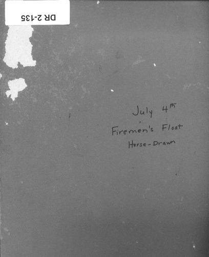 Back of Photo