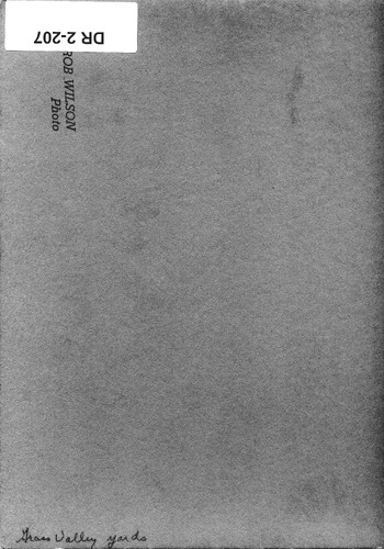 Back of Photo