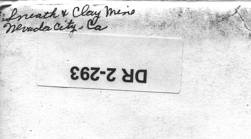 Back of Photo