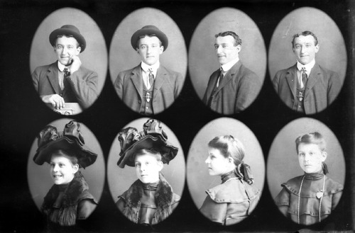 Click to see GP-1198 of Moore Glass Plate Collection (GP-)